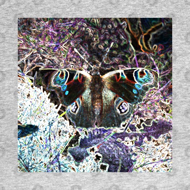 Pixelated Butterfly by Christine aka stine1